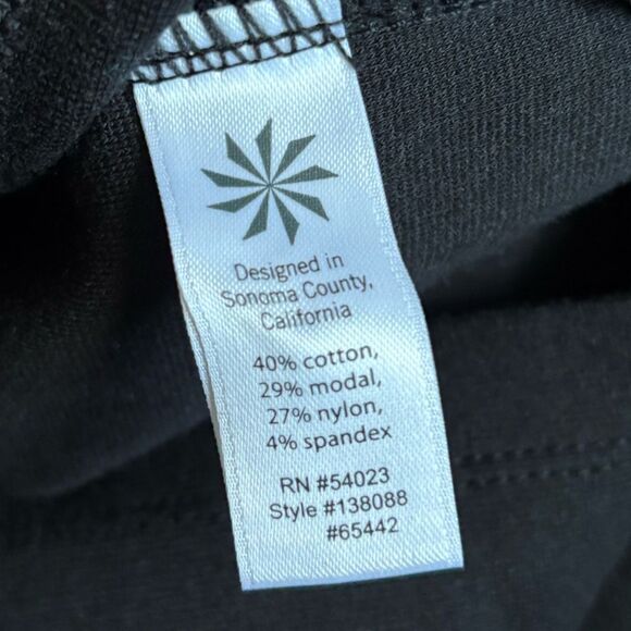 Athleta Illusion Ponte Dress Black Long Sleeve Womens Size XS - Picture 8 of 9